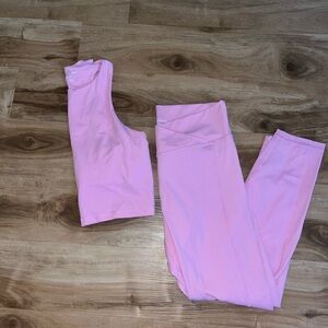 Women’s athletic set - Barbie pink